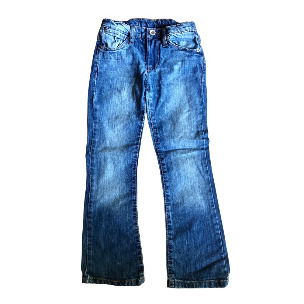 Girls Paper Denim and Cloth Blue Jeans
